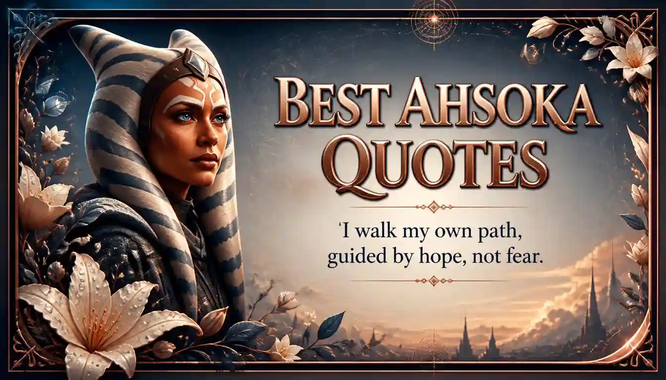 Best Ahsoka Quotes