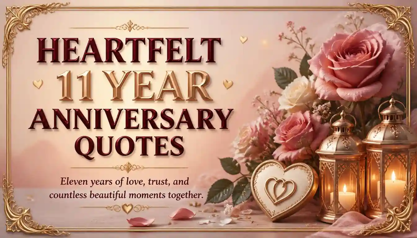 Heartfelt 11 Year Anniversary Quotes