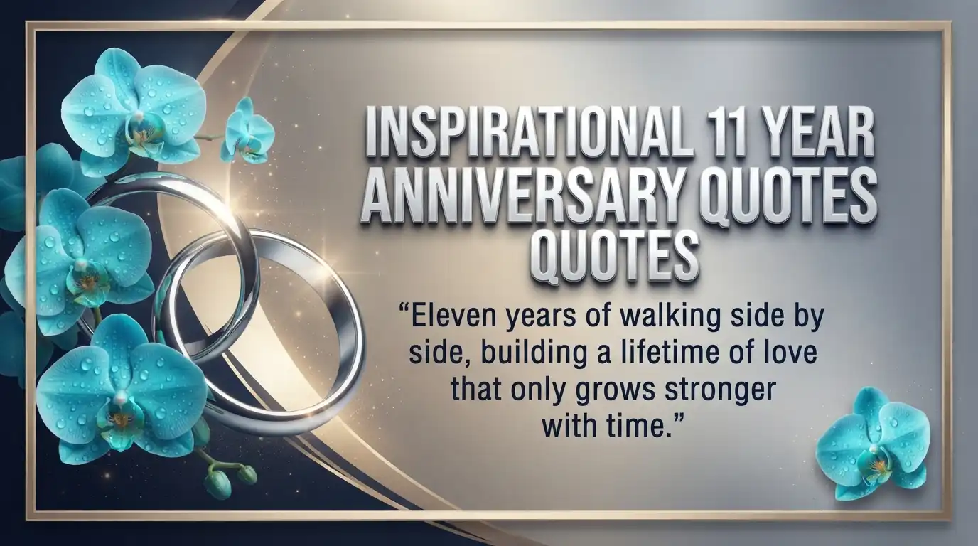 Inspirational 11 Year Anniversary Quotes