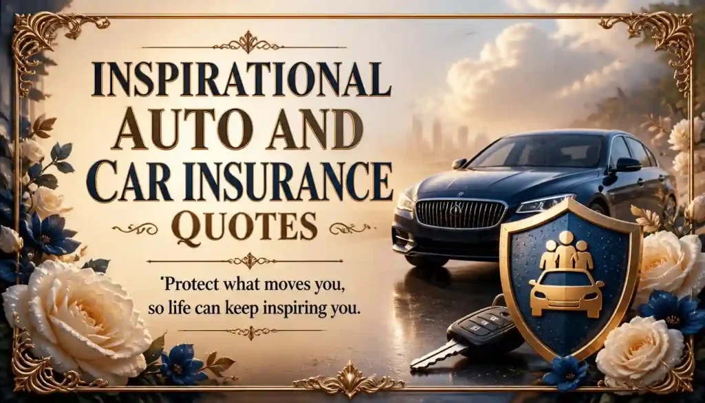 Inspirational Auto and Car Insurance Quotes