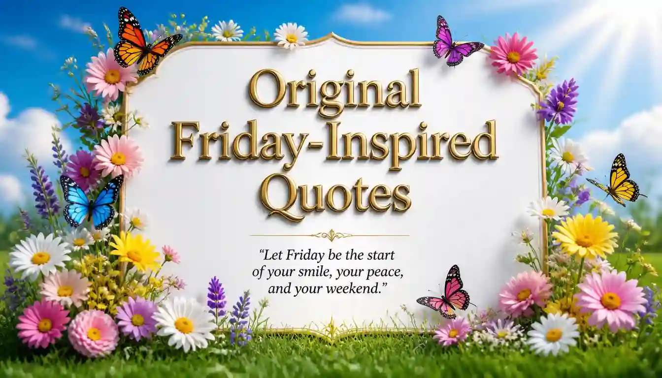 Original Friday-Inspired Quotes