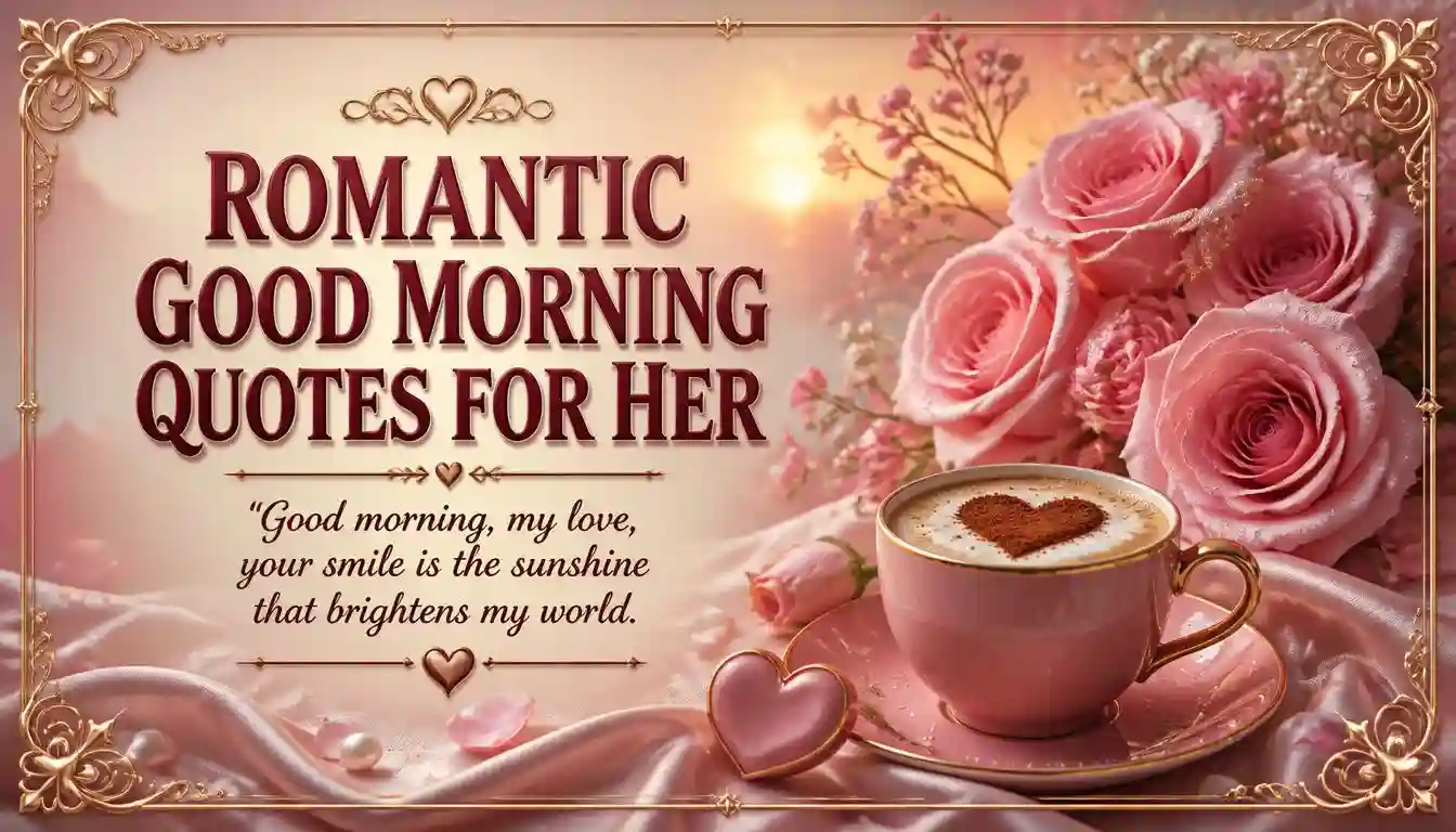 Romantic Good Morning Quotes for Her