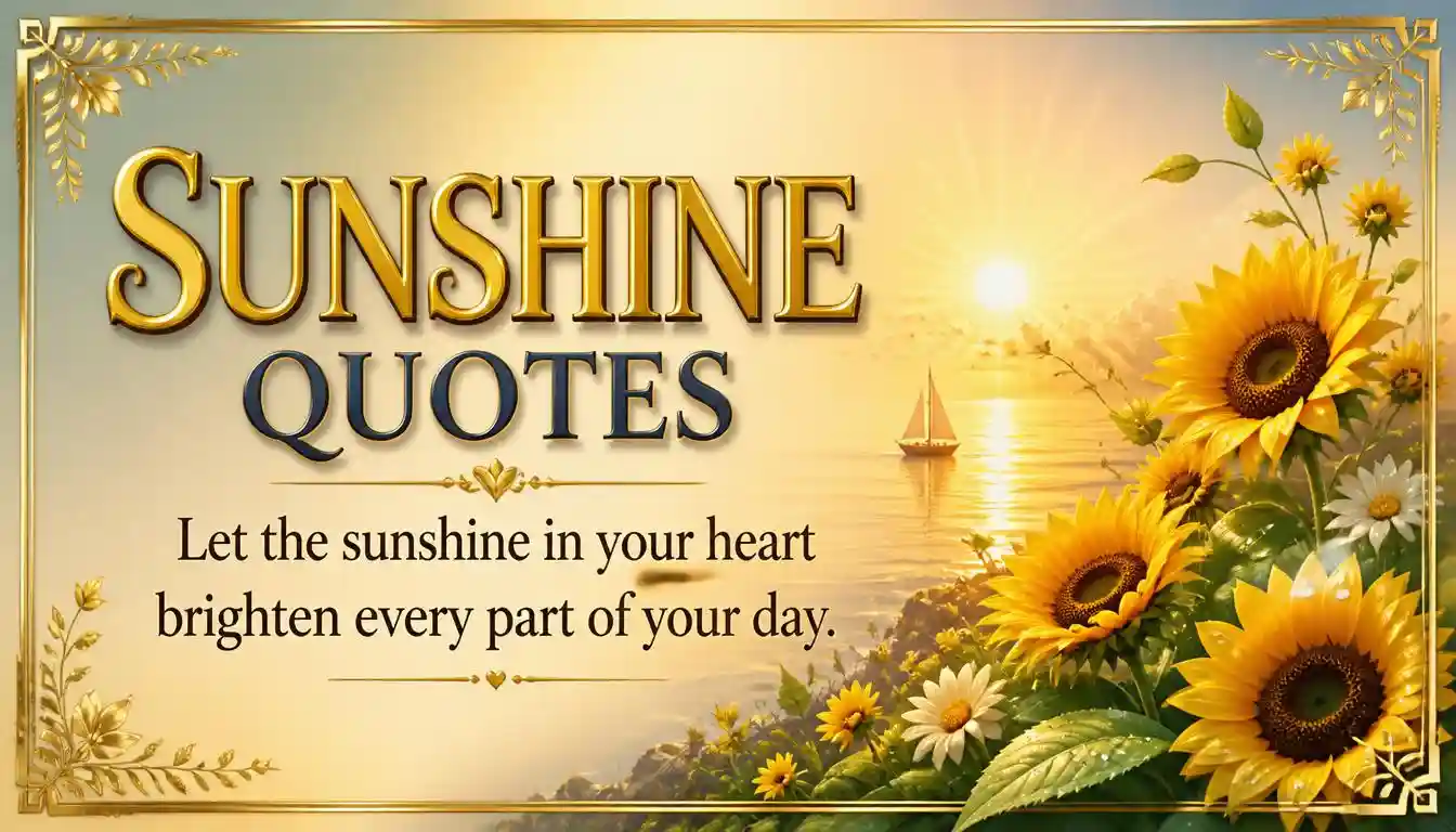 sunshine quotes