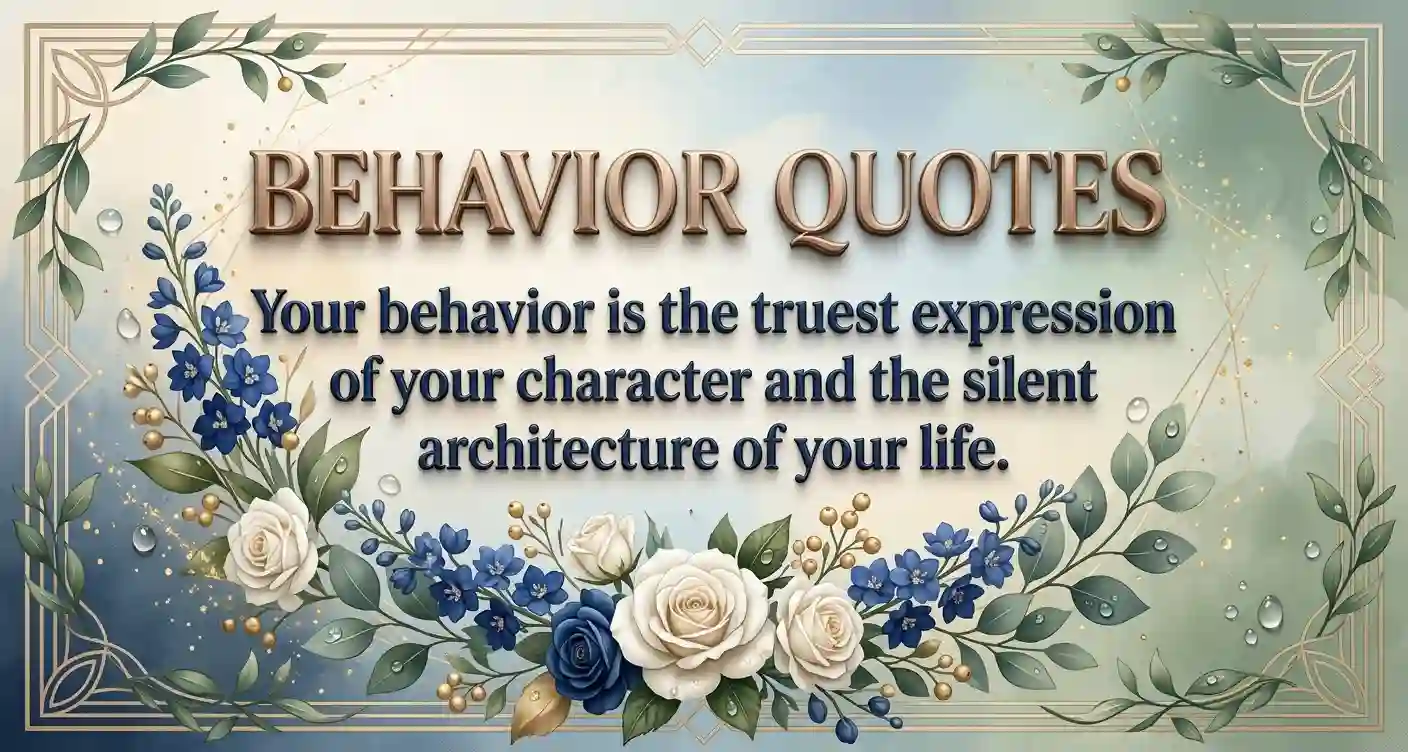 behavior quotes