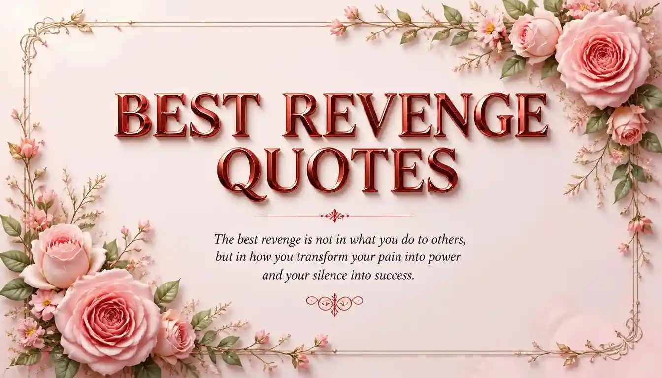 Best Revenge Quotes