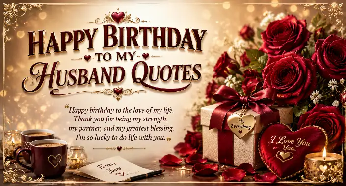 happy birthday to my husband quotes