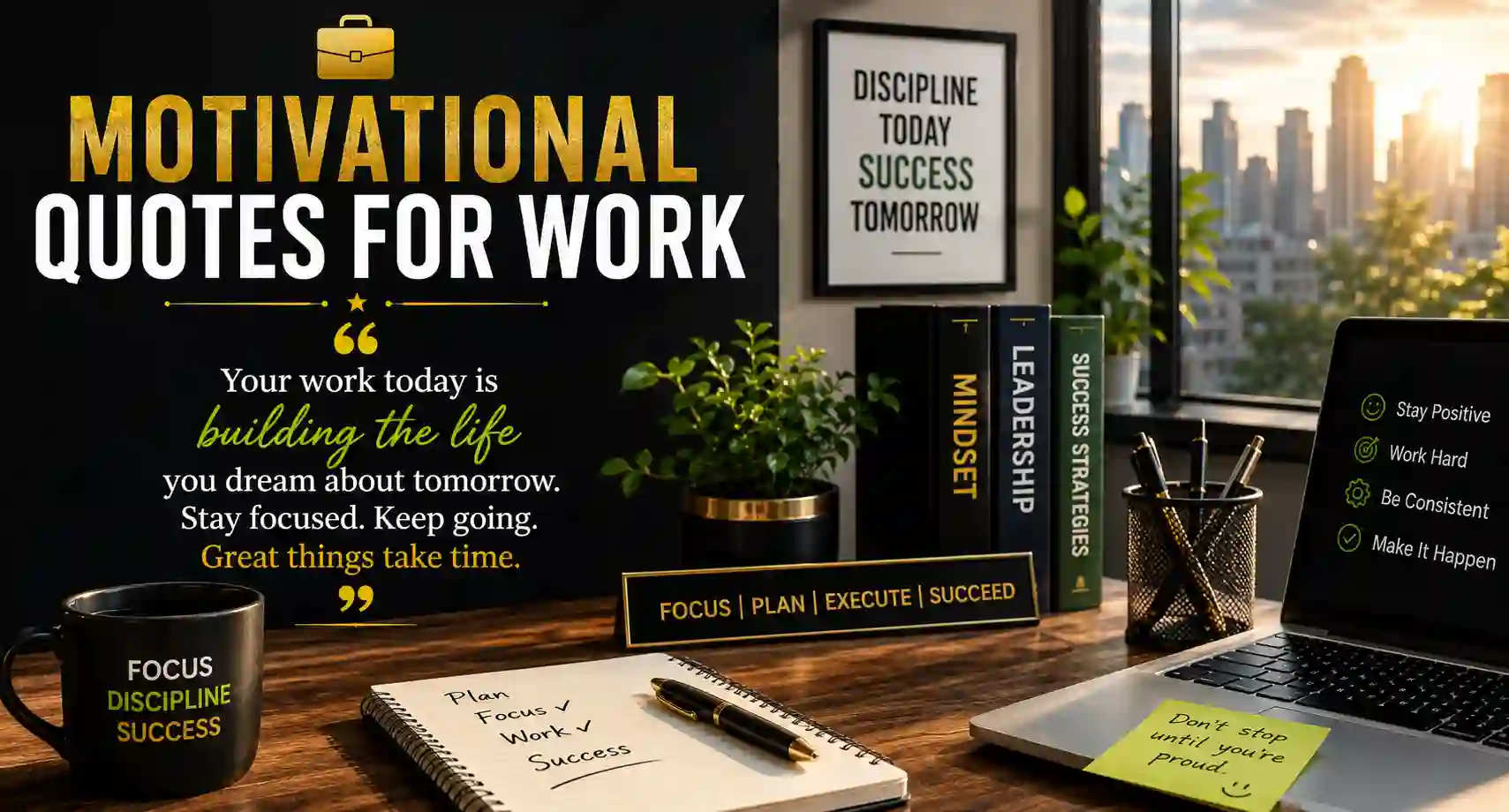 Motivational Quotes for Work