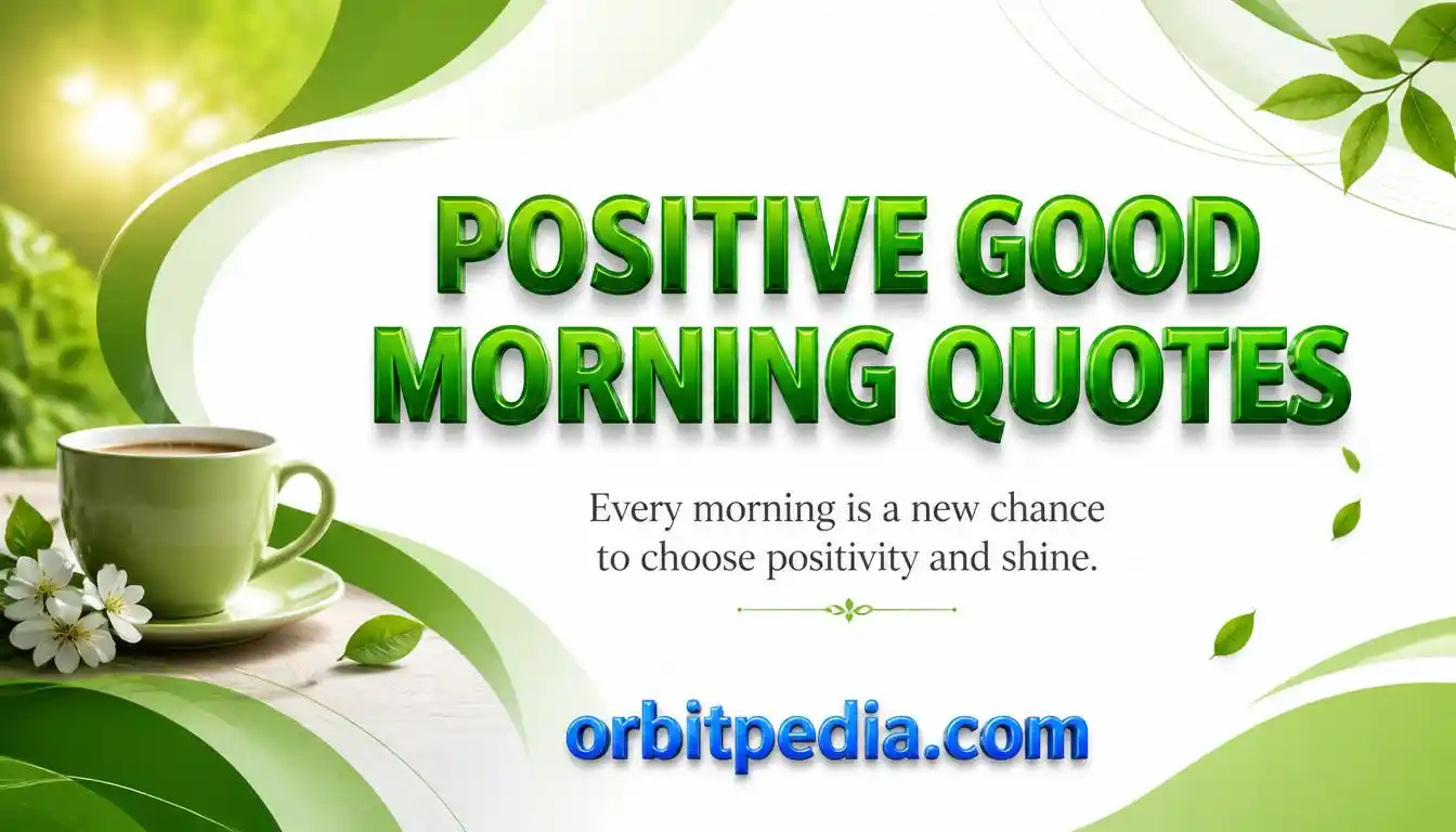 positive good morning quotes