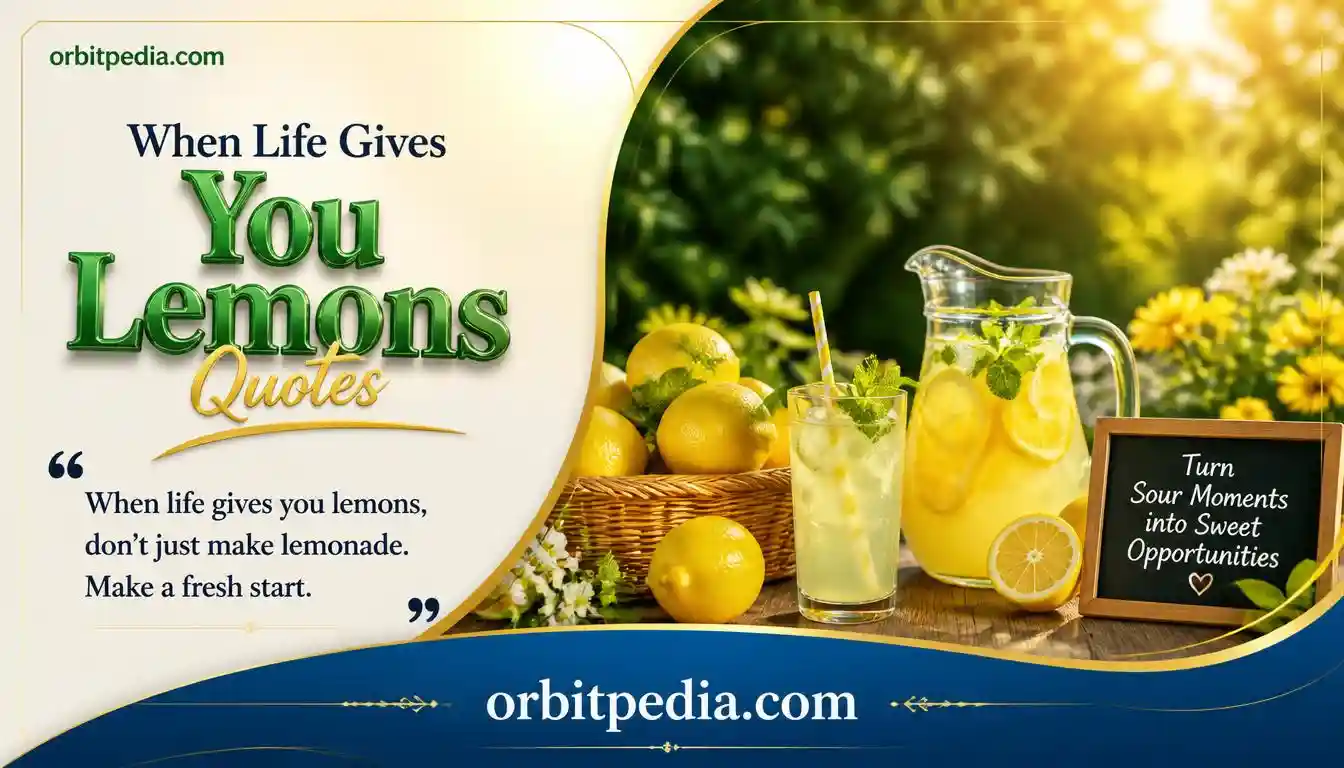 when life gives you lemons quotes
