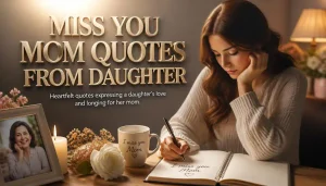 150 Heart Touching I Miss You Mom Quotes From Daughter